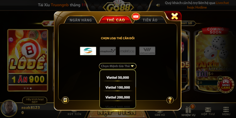 Lợi ích của các phần thưởng tại Go88