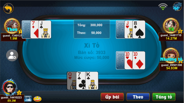 Điểm Nổi Bật trong Lối Chơi Xì tố Go88